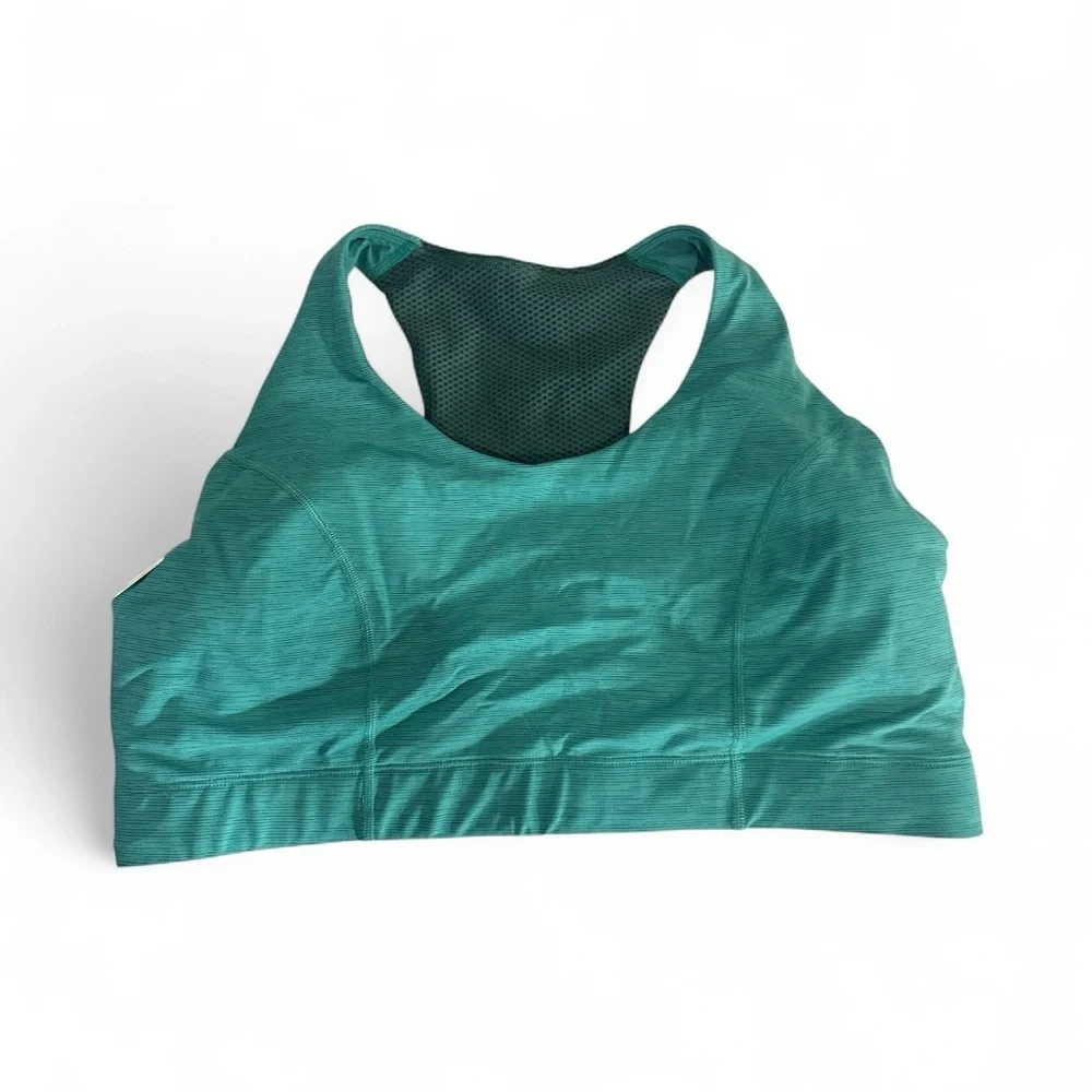 Outdoor Voices Doing Things Thrive Bra in Succulent/Jasper Blue Green XXXL NWT - Picture 4 of 10